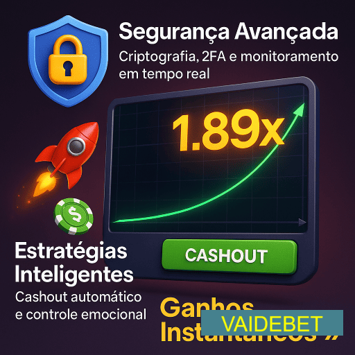 Jogue Crash na VAIDEBET!